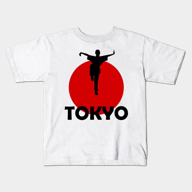 Sport, Kung-fu & Tokyo Kids T-Shirt by ArtDesignDE